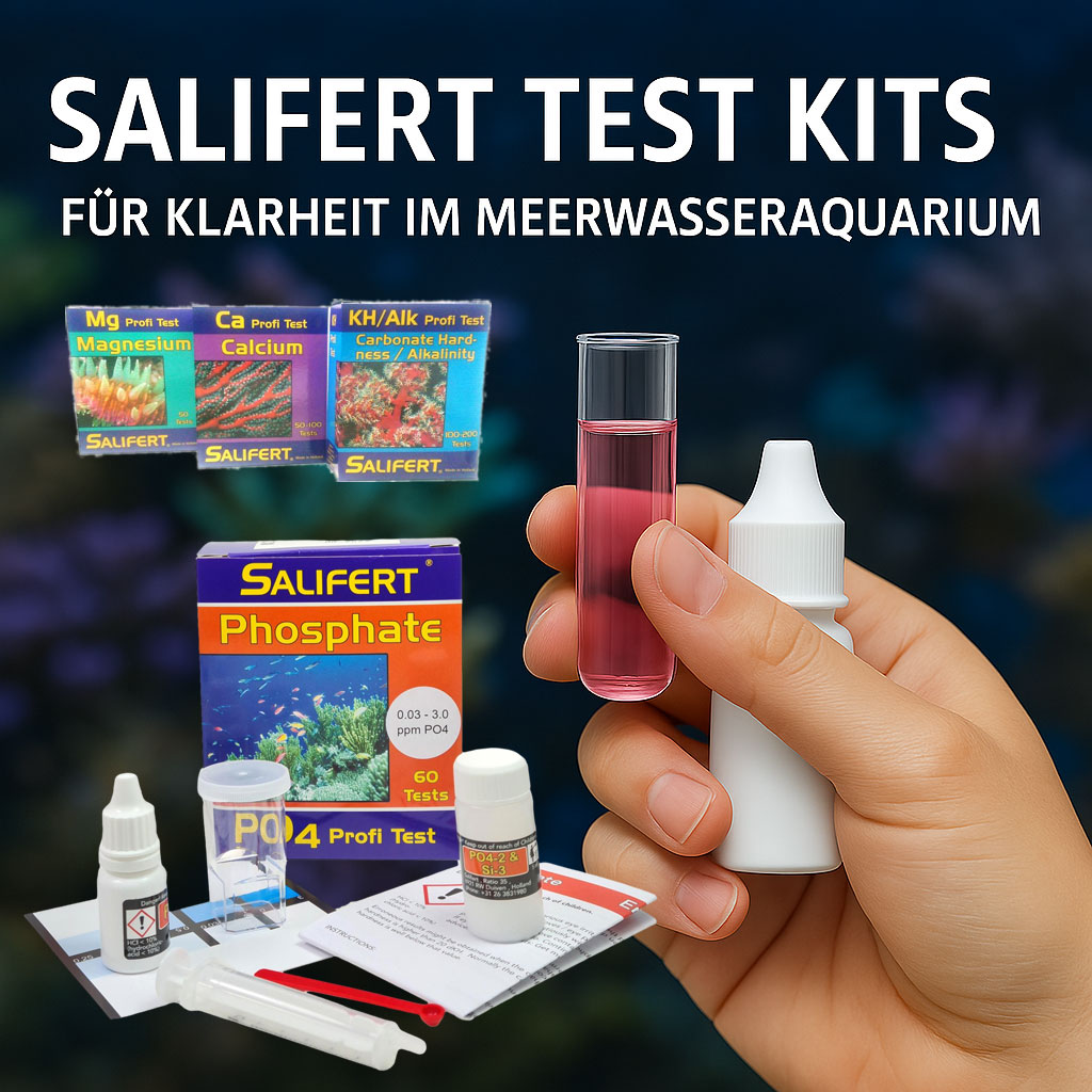 Salifert Wassertests – professionelles Testkit für Meerwasseraquarien